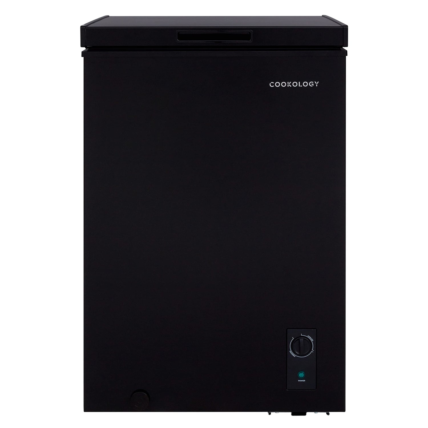 Cookology CCFZ99BK Freestanding Chest Freezer in Black - 99 Litre Capacity - For Kitchens