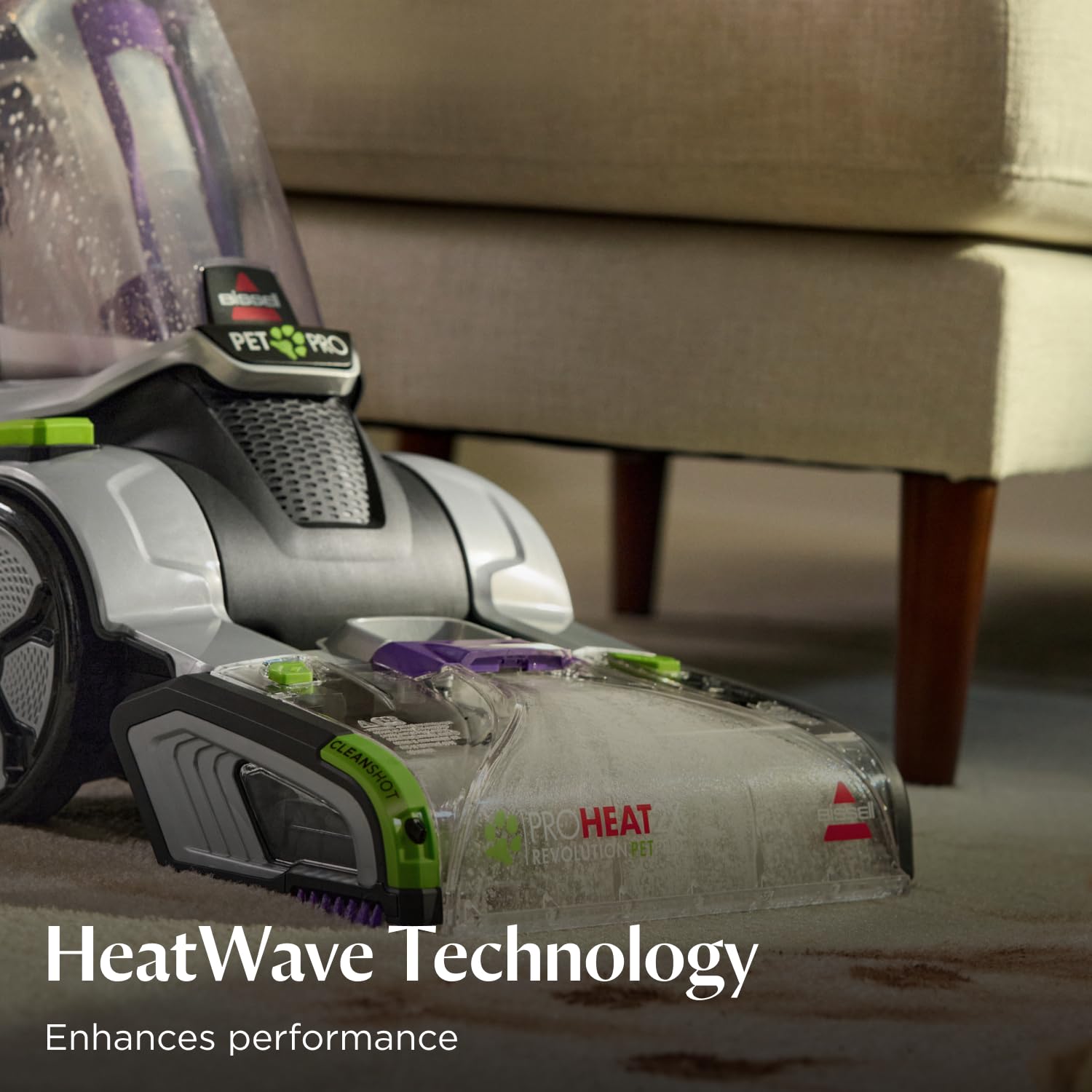 BISSELL ProHeat 2X Revolution Pet Pro, Carpet Cleaner, Carpet Stain Remover Dry in 30 Mins