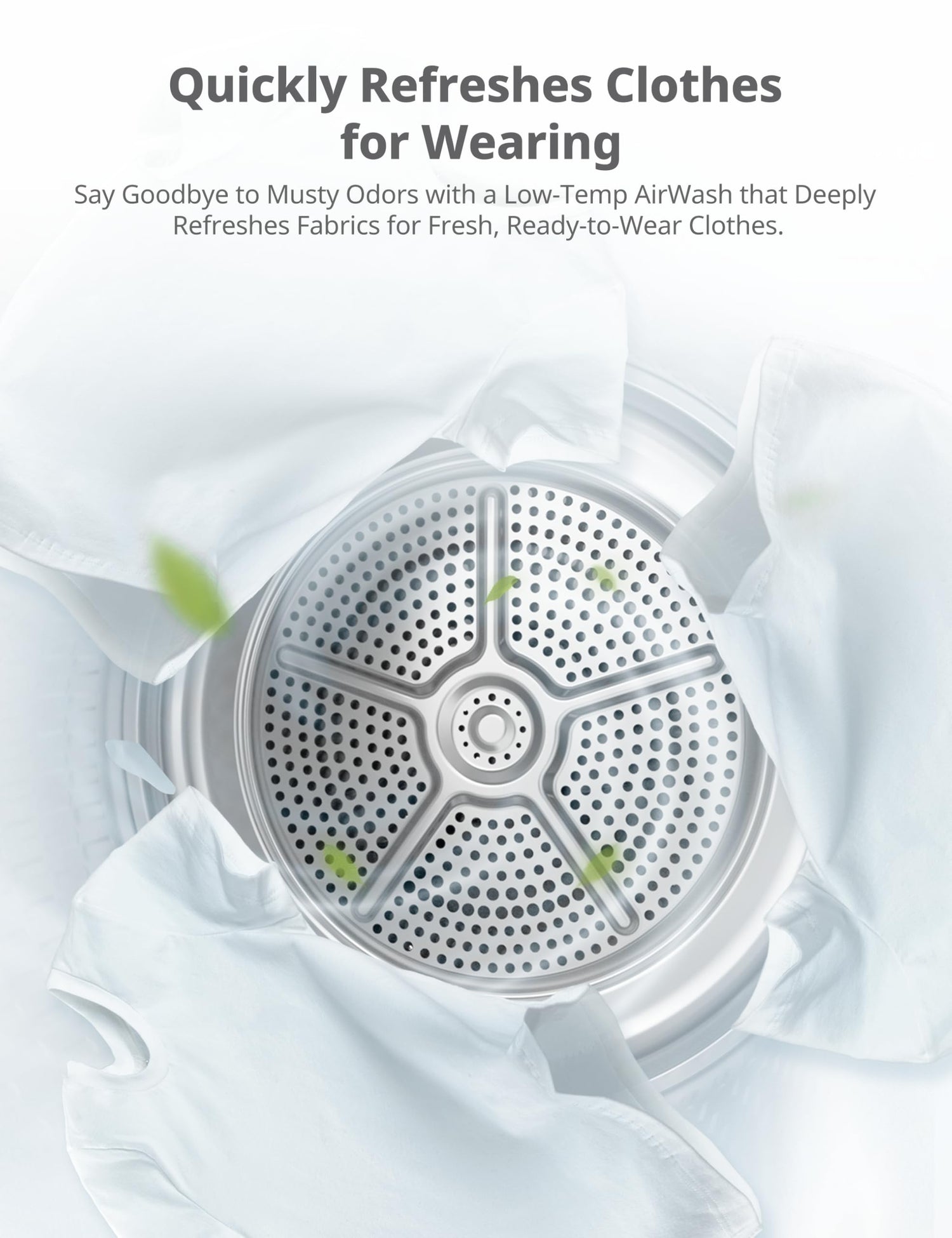 COMFEE' Freestanding Heat Pump Tumble Dryer,8kg Front Load, A+ Class, 16 Programmes